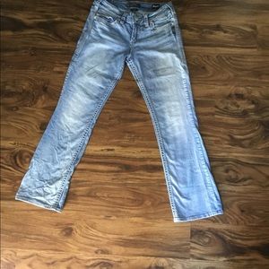 Women’s Silver jeans size W29x/L31 slim boot